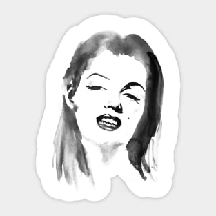 norma jean Sticker